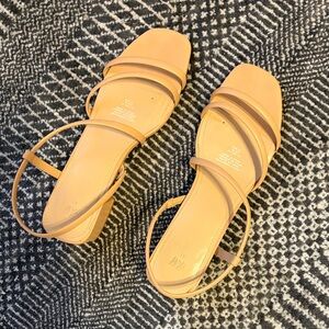 H&M Tan Strappy Sandals